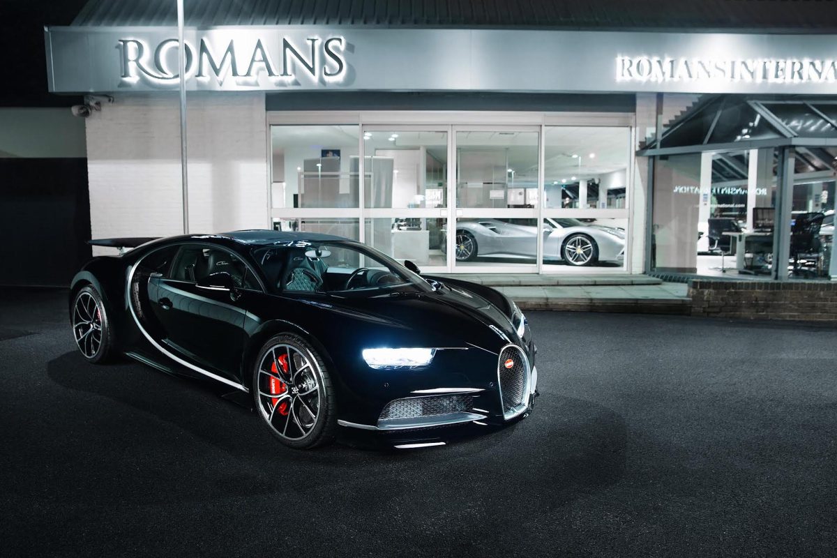 First second-hand Bugatti Chiron goes up for sale in the UK