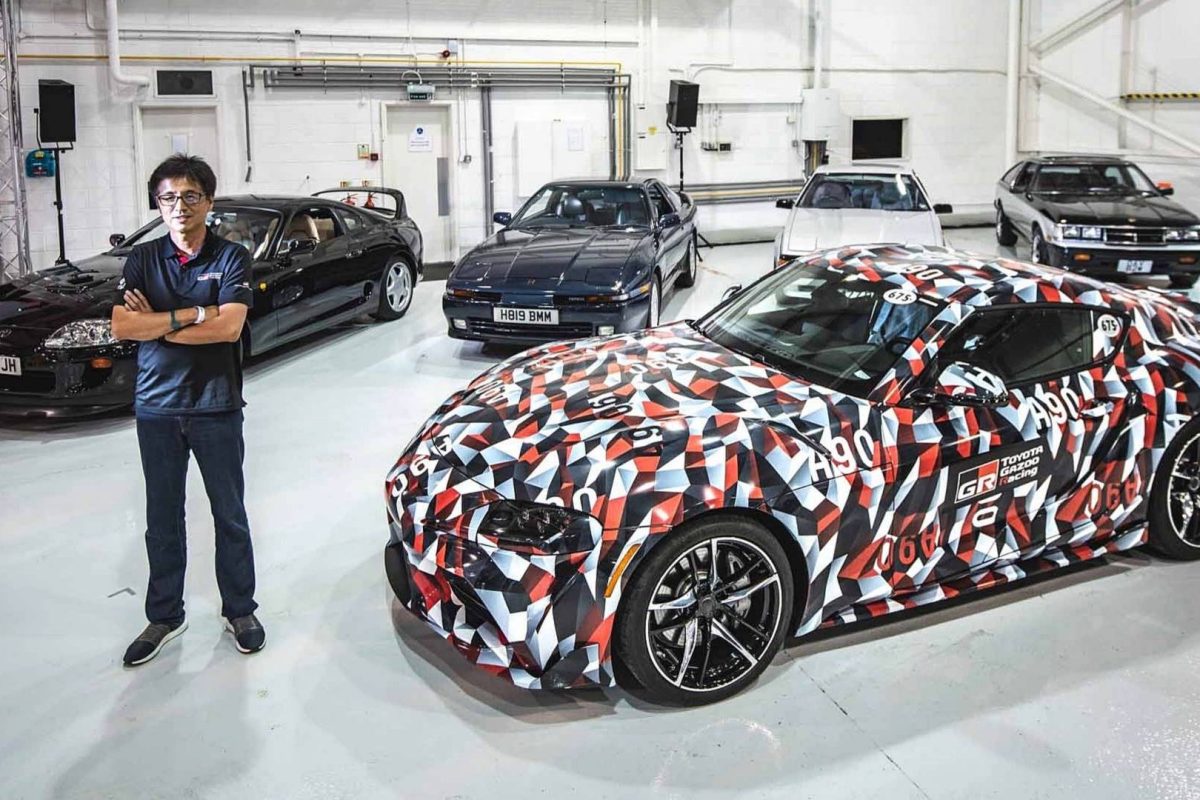 A90 Toyota Supra joins all generations at special UK event