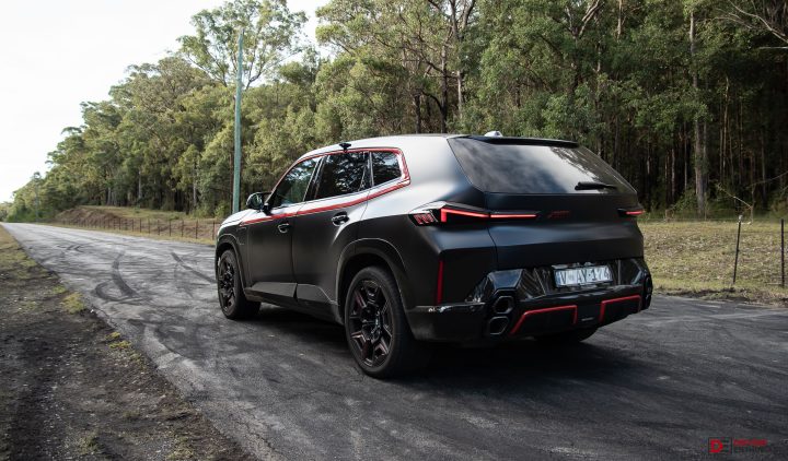 2024 BMW XM Label Red Edition-Vbox testing