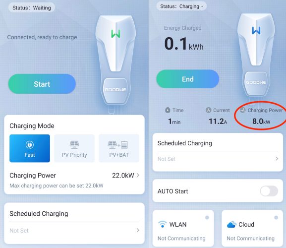 2025 Deepal S07 charging AC