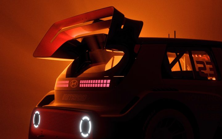 Hyundai INSTEROID concept rear wing