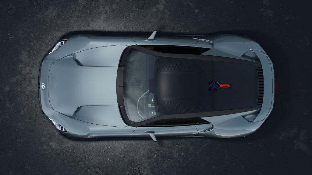 2025 Lexus Sport concept - roof