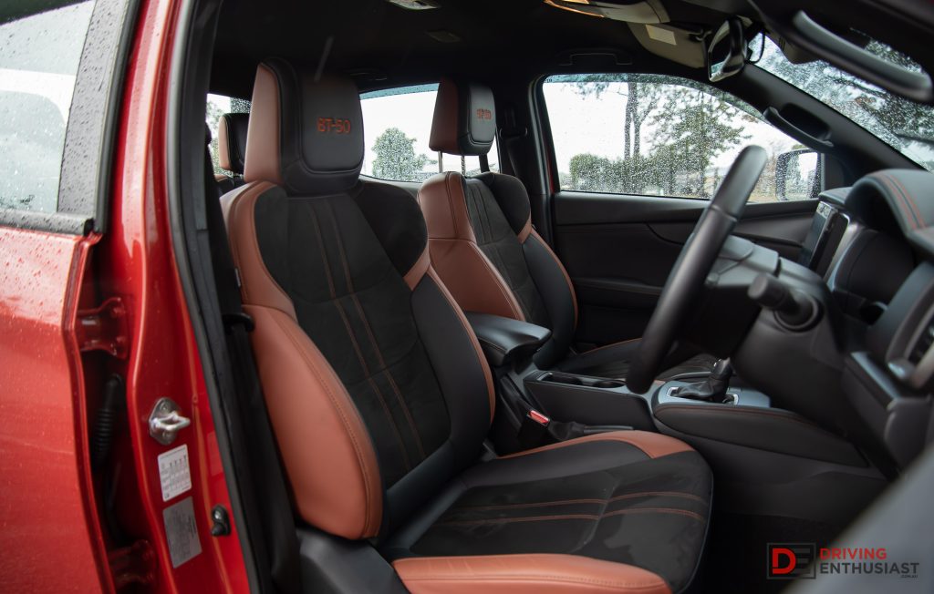 2025 Mazda BT-50 SP-seats