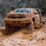 2026 Ford Ranger Super Duty-mud test