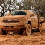2026 Ford Ranger Super Duty-mud test - cab-chassis