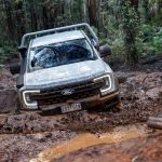2026 Ford Ranger Super Duty-mud test - front