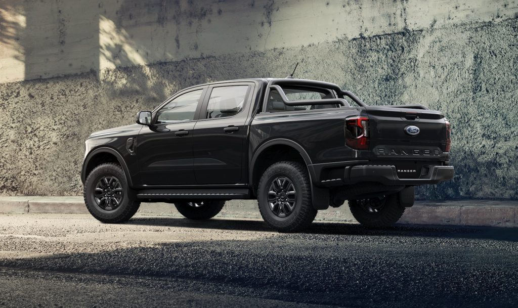MY2026 Ford Ranger Black Edition-rear