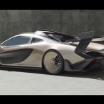 Tavarish McLaren P1 longtail by Frank Stephenson - rear