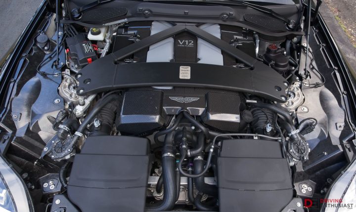 2025 Aston Martin Vanquish-V12 engine