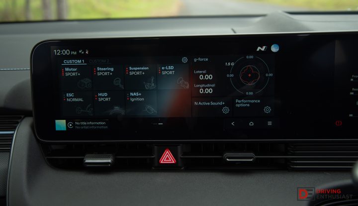 2025 Hyundai IONIQ 5 N-drive modes