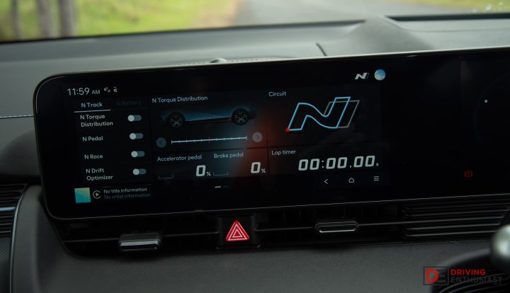 2025 Hyundai IONIQ 5 N-torque split distribution