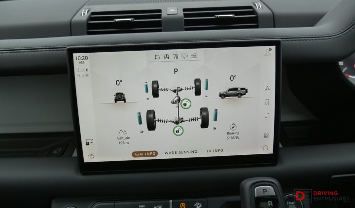 2025 Land Rover Defender 130 D350 SE-drive modes 4x4i info