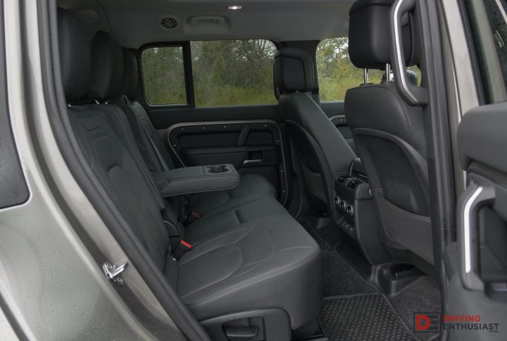 2025 Land Rover Defender 130 D350 SE-rear seats