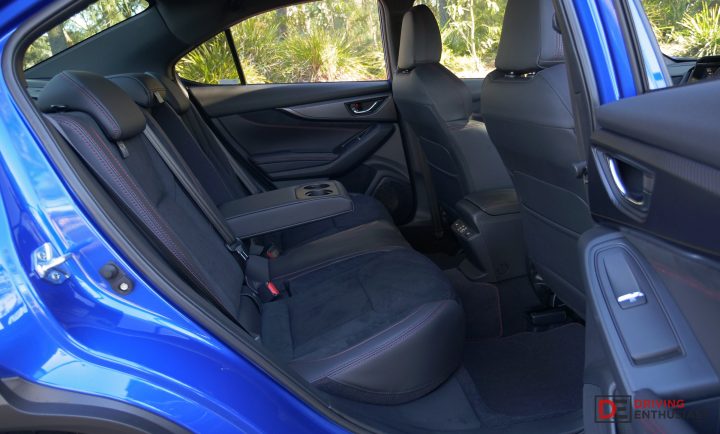 2025 Subaru WRX Spec B-rear seats