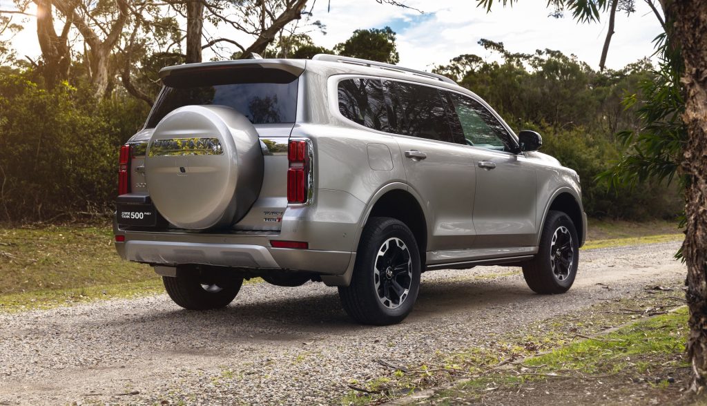 2026 GWM Tank 500 Hi4-T PHEV - rear