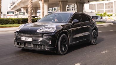 2026 Porsche Cayenne electric-prototype - road