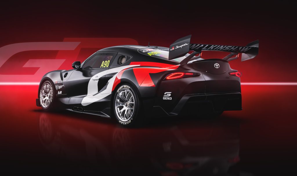 2026 Toyota GR Supra V8 Supercars race car - rear