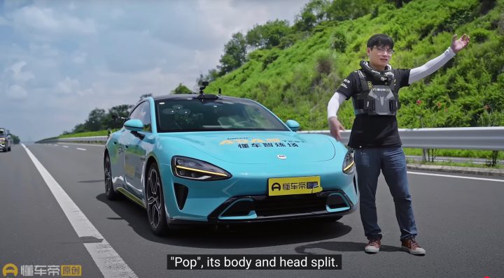 ADAS super test China - boar