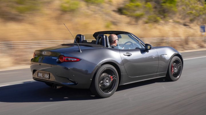 Mazda MX-5 dark grey
