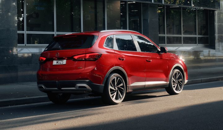 2026 MG ZS - rear