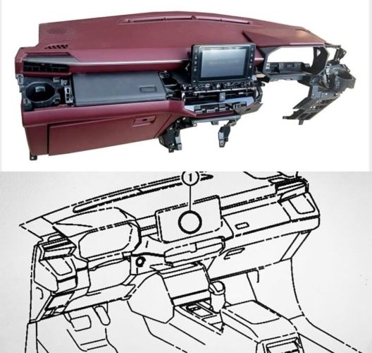 2026 Toyota HiLux interior with patent images