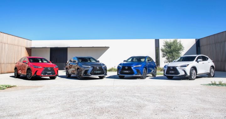 2025 Lexus NX range in Australia