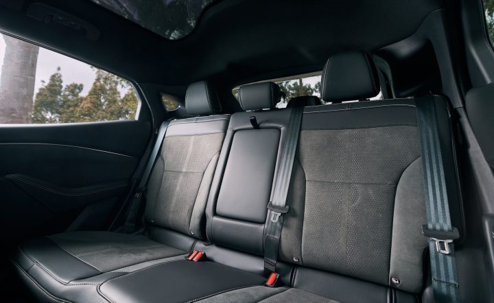 2026 Ford Mustang Mach-E GT-rear seats