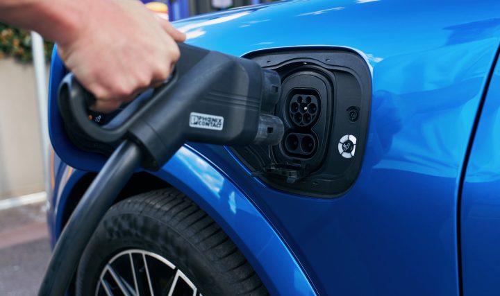 2026 Ford Mustang Mach-E - charge port