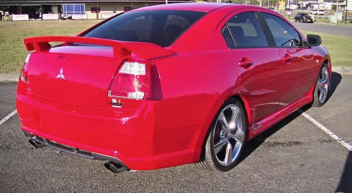 2008 Mitsubishi 380 VR-X Series III supercharged - rear