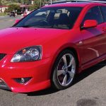 2008 Mitsubishi 380 VR-X Series III supercharged - red