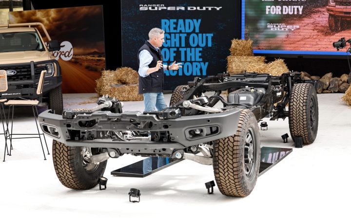 2026 Ford Ranger Super Duty - chassis