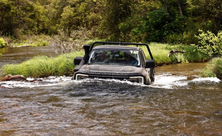 2026 Ford Ranger Super Duty - water crossing