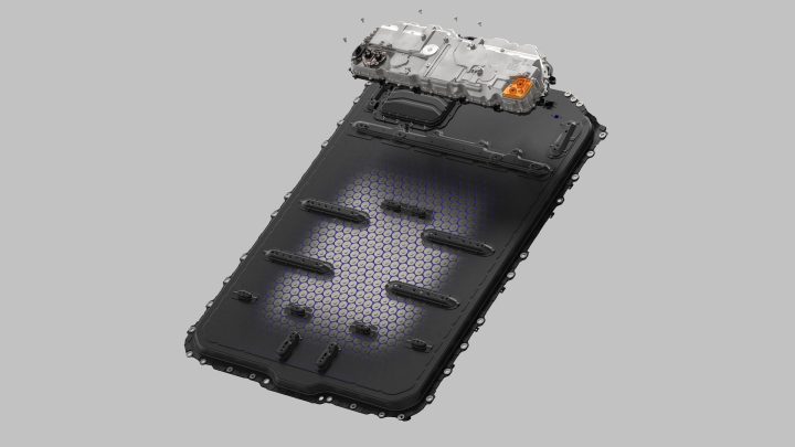 2027 BMW M3 Electric prototype - battery