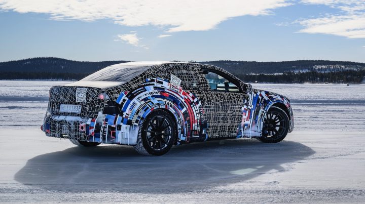 2027 BMW M3 Electric prototype - rear