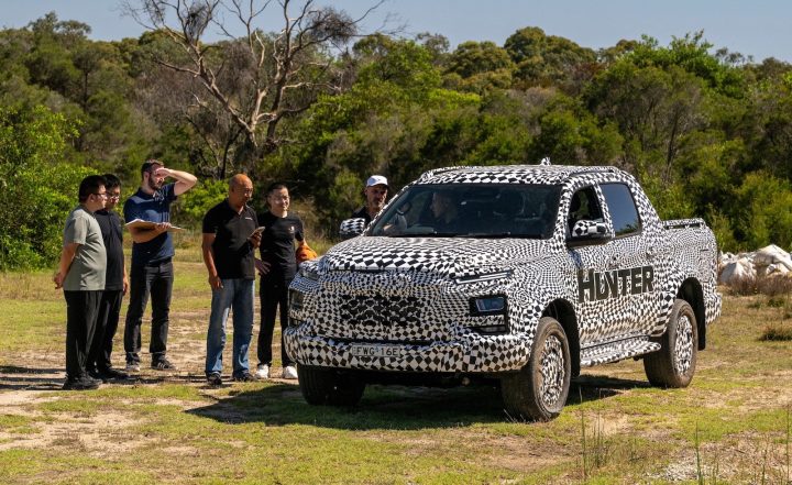 2026 JAC Hunter prototype testing in Australia - Lang Lang