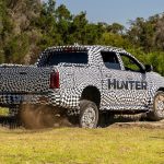 2026 JAC Hunter prototype testing in Australia - suspension flex