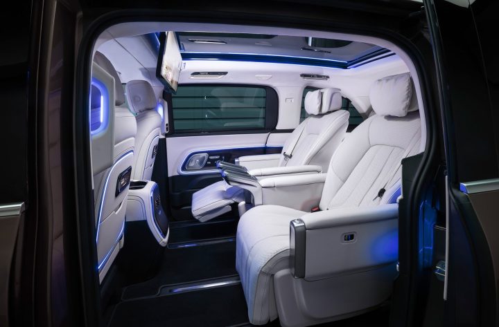 2026 Mercedes-Benz VLE rear seats