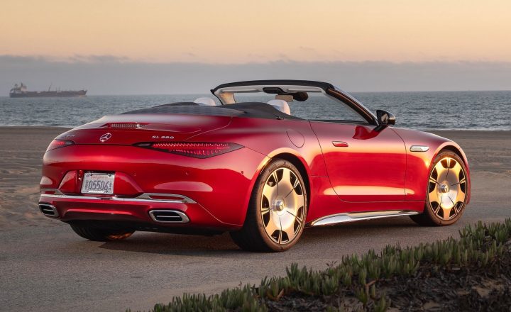 2026 Mercedes-Maybach SL 680 rear
