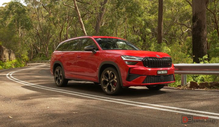 2026 Skoda Kodiaq RS-handling