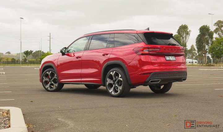 2026 Skoda Kodiaq RS-rear