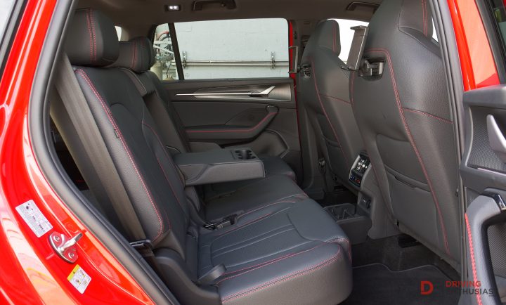2026 Skoda Kodiaq RS-rear seats