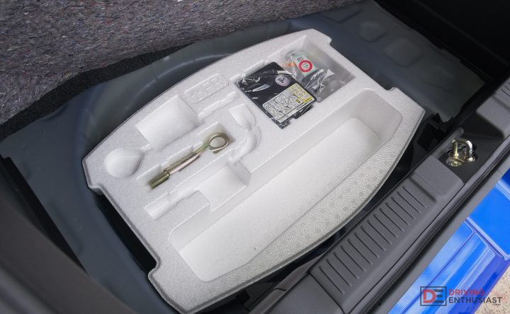 2026 Suzuki Swift GLX Hybrid-tyre repair kit