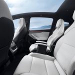 2026 Tesla Model Y L - second row rear seat
