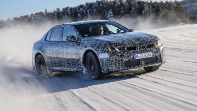 2027 BMW i3 3 Series prototype - drifting