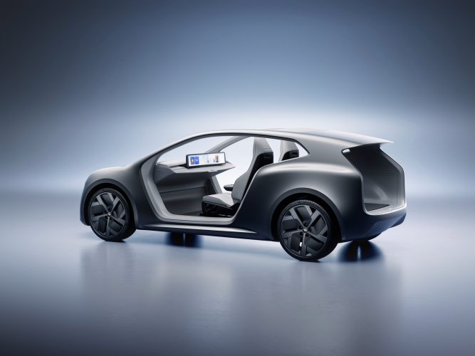 2027 Lucid Lunar midsize concept - rear