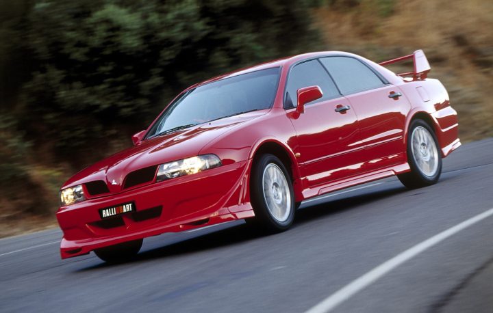 2002 Mitsubishi Magna Ralliart - front spoiler