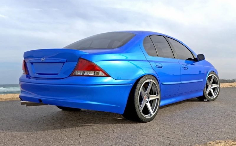 Ford AU Falcon 'Terminator' rendered, inspired by Mustang SVT Cobra ...