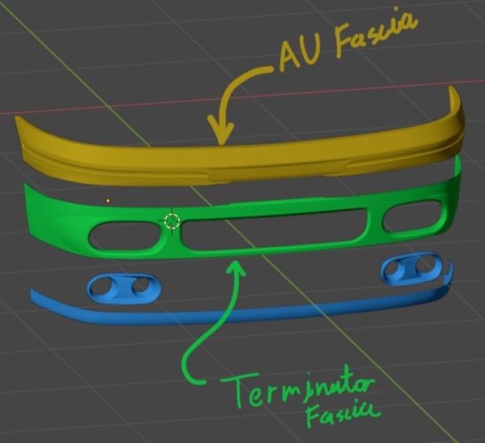 2026 Ford AU Falcon Terminator - front fascia