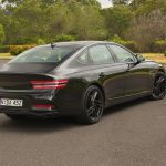 2026 Genesis G80 Black Edition rear