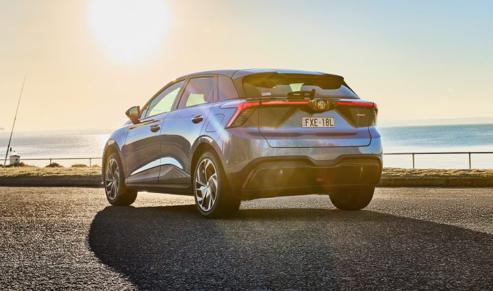 2026 MG MG4 update - rear